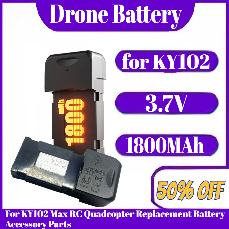 Drone Ky102 Rc - 3,7 V 1800 mah Batterie KY102