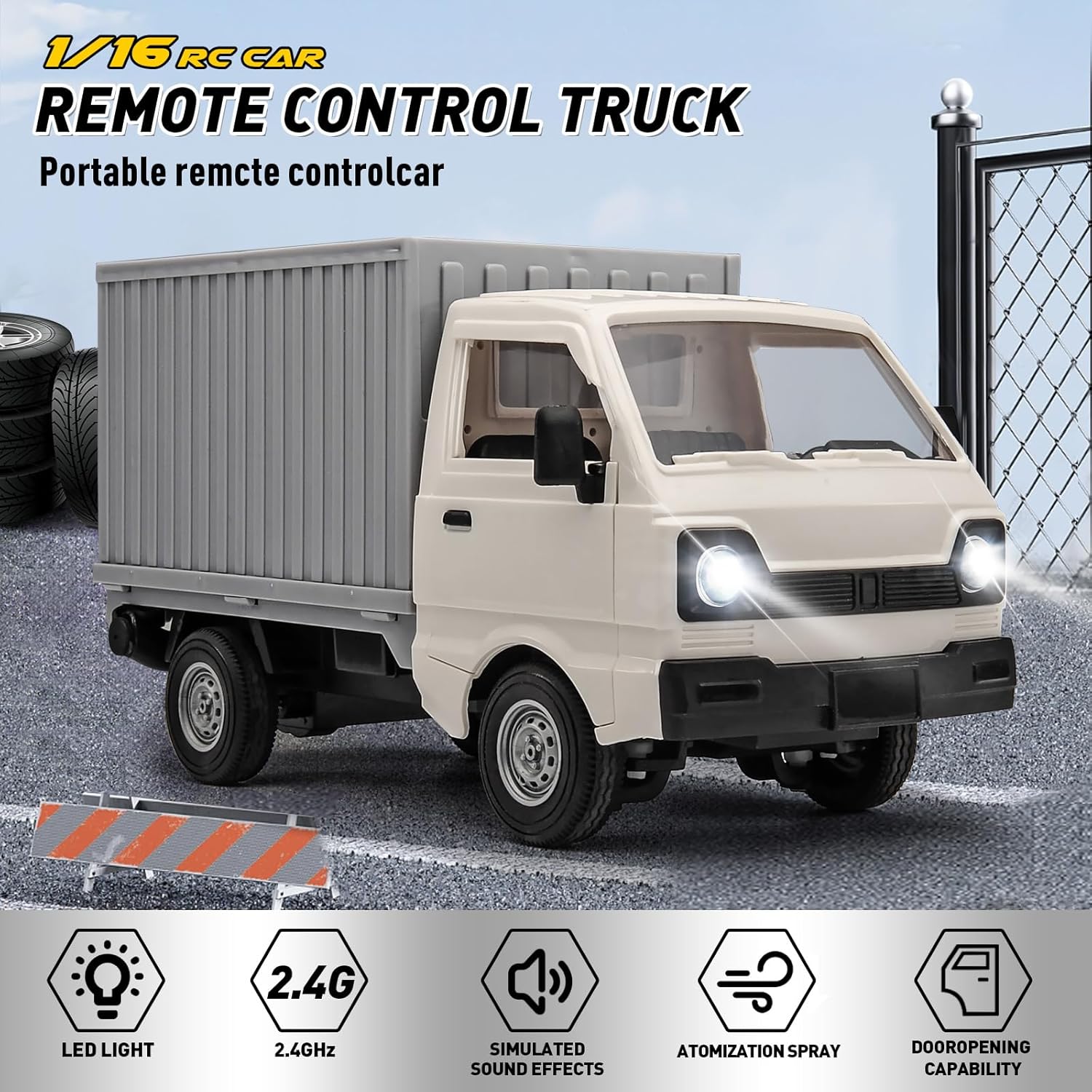 Drone Lidi Rc - KF21 RC Truck 1:16 2,4GHz RC