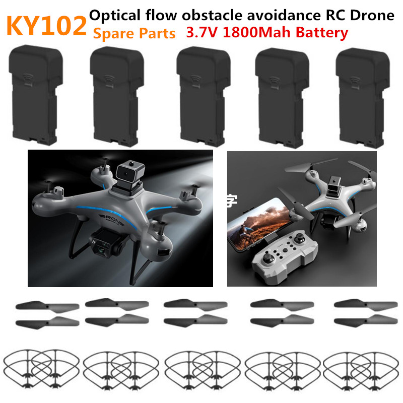 Drone Ky102 Rc - KY102 Optische Fluss-Hindernisvermeidung RC Drohne Quadcopter