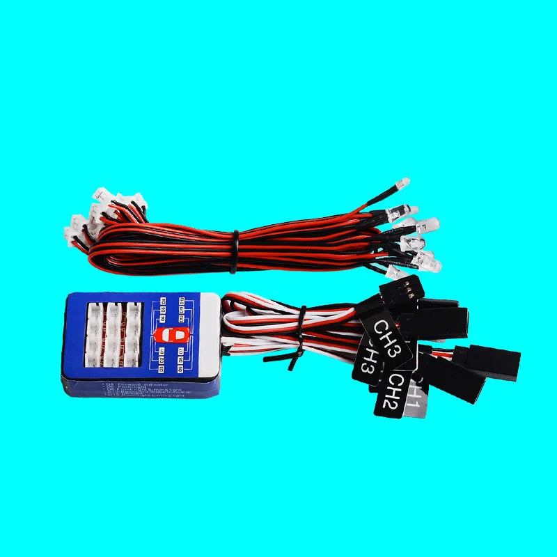 Drone Lidi Rc - 1/10 Maßstab RC Auto LED-Beleuchtungssystem-Kit 12