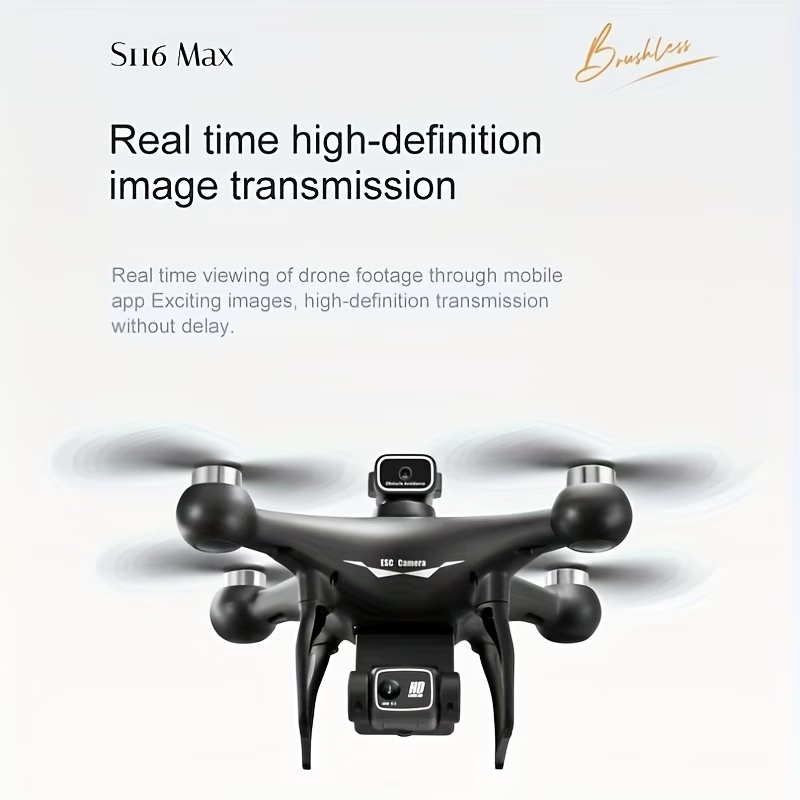 Drone Rc S116 - Neue Drohne S116 mit bürstenlosem Motor