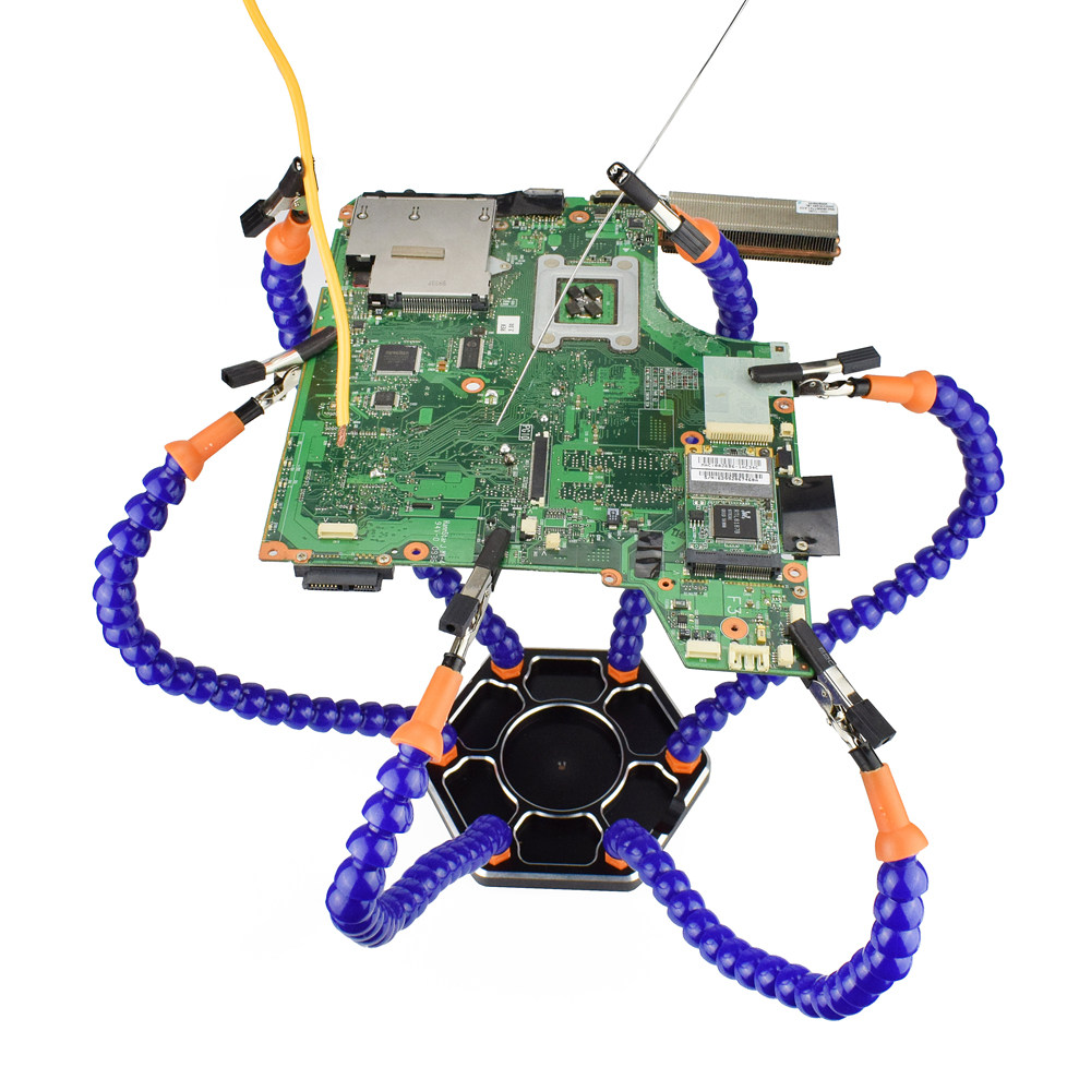 Drone Rc Flight Controller - 6-Klauen-Aluminiumlegierung-Lötstation für FPV-Drohnen XT60 Flugsteuerungen RC-Lötwerkzeug