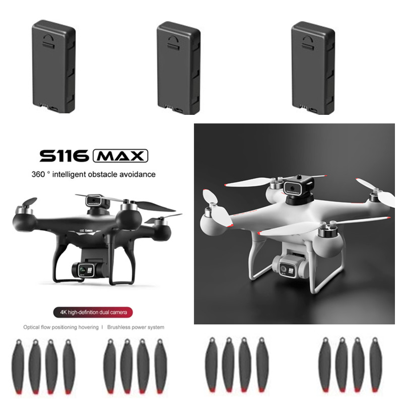 Drone Rc S116 - S116 RC-Drohnen-Akku, Propeller, USB, S116 MAX