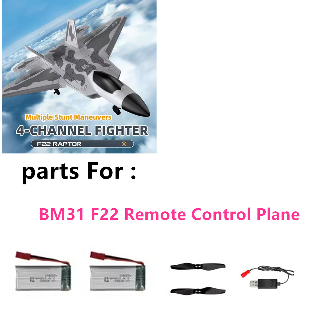 Drone F22 Rc - Originalteile BM31 RC-Flugzeug-Akku 3,7V 1000mAh /