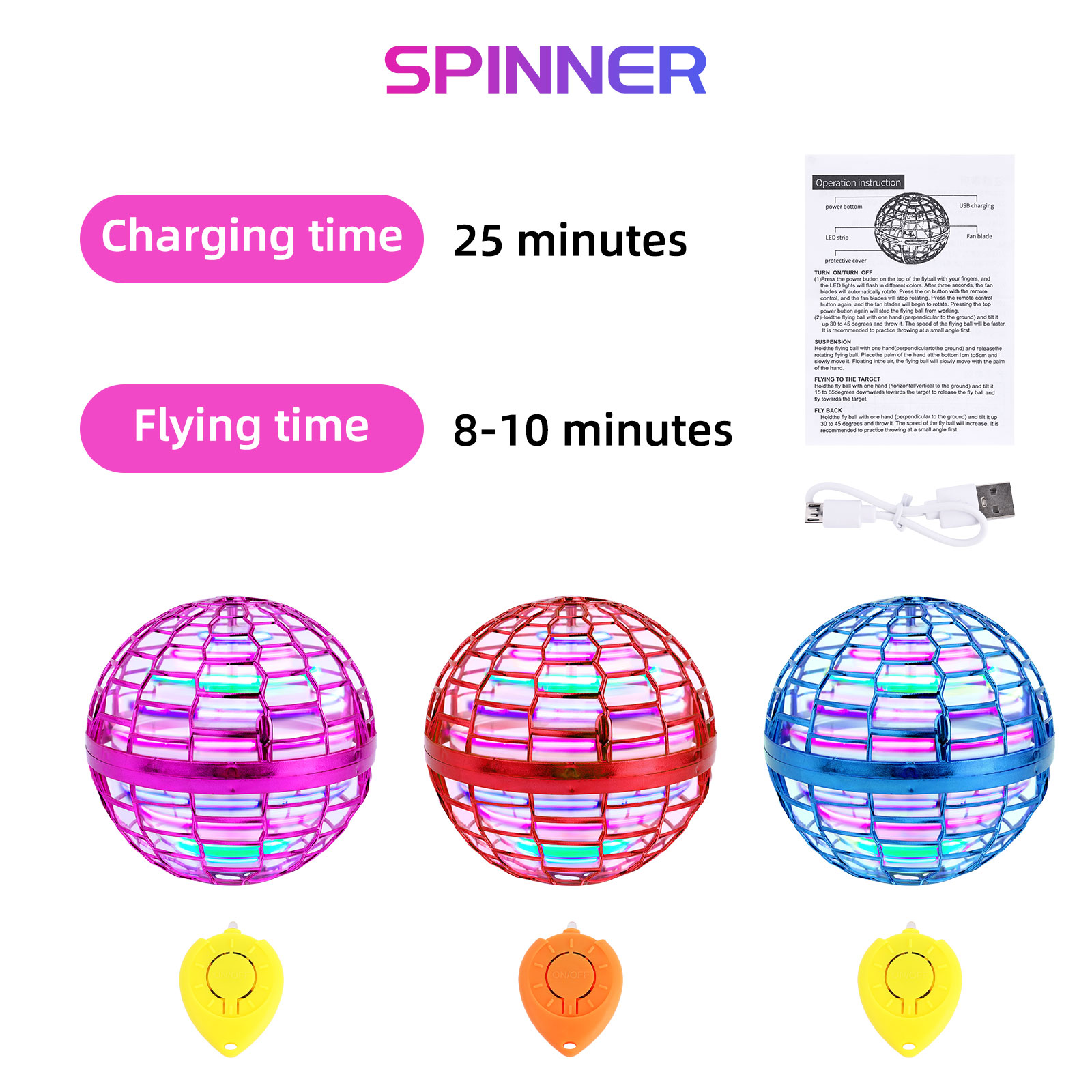 Orbitaler Fliegender Ball Spie – Drone Ball Rc Bewertung und Preis