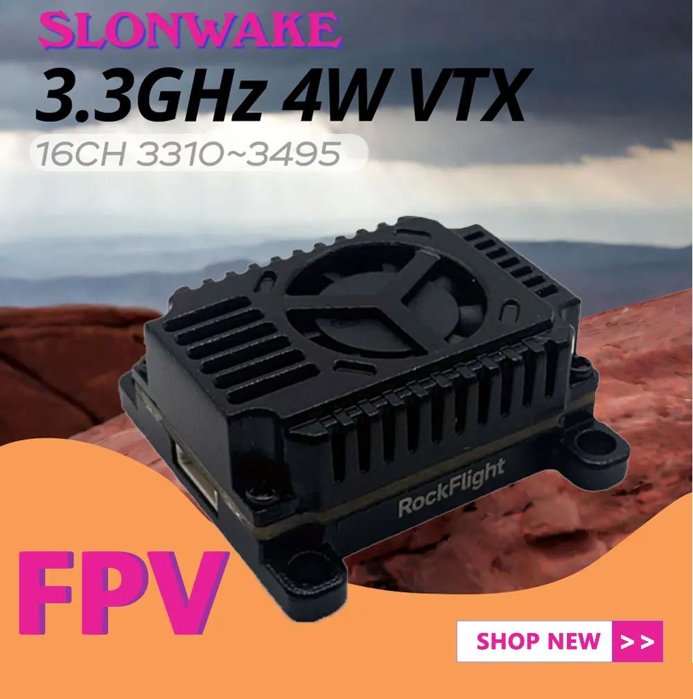 SLONWAKE FPV 3.3G 16CH 4000mW  – Receiver Rc Drone Bewertung und Preis