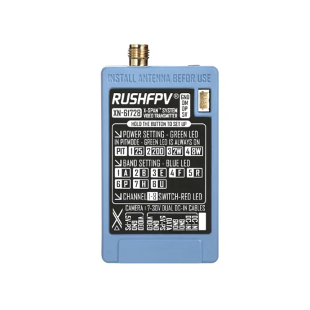 RUSHFPV 6.1‑7.2G 8W X61728 VTX – Receiver Rc Drone Bewertung und Preis