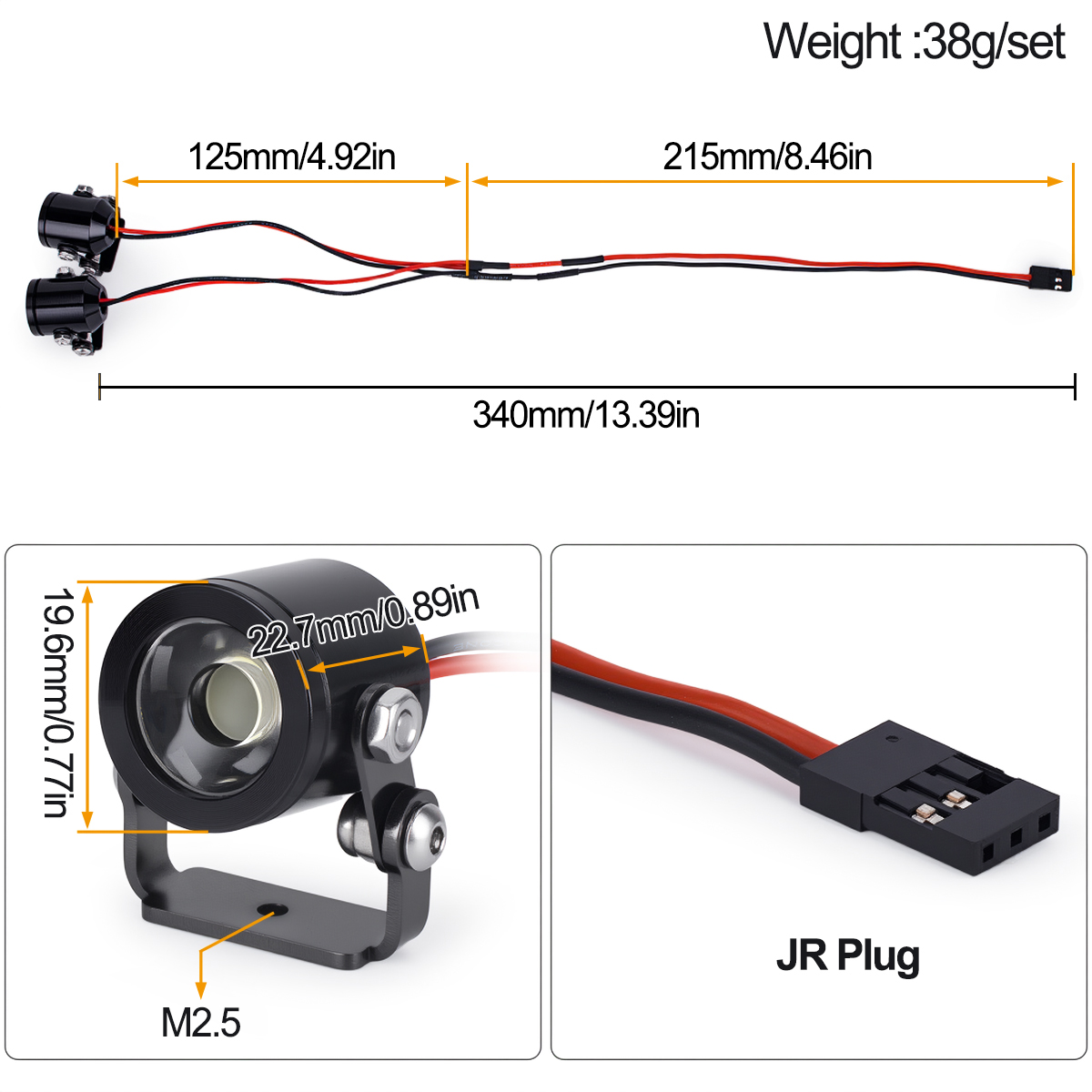 RC Auto LED-Licht Scheinwerfer – Drone Lidi Rc Bewertung und Preis