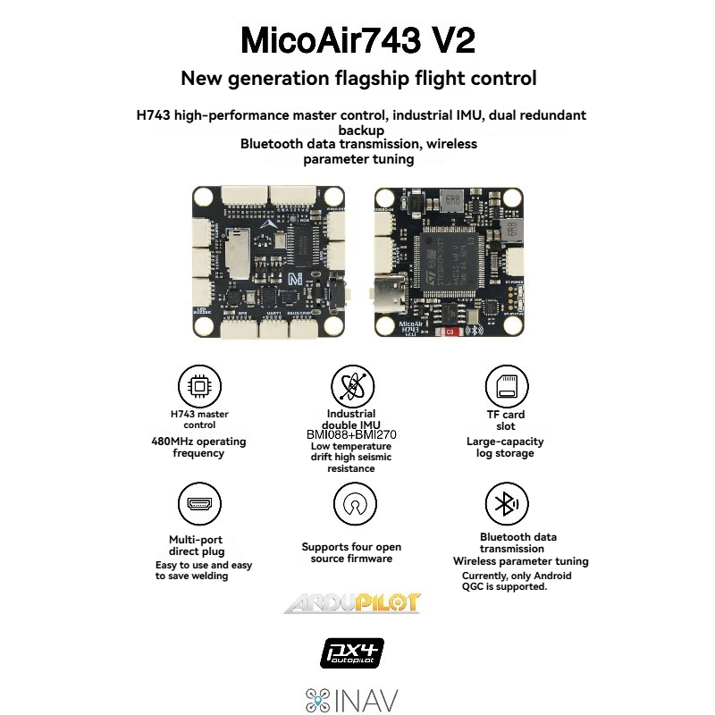 MicoAir743 V2 Flight Controlle – Drone Rc Flight Controller Bewertung und Preis