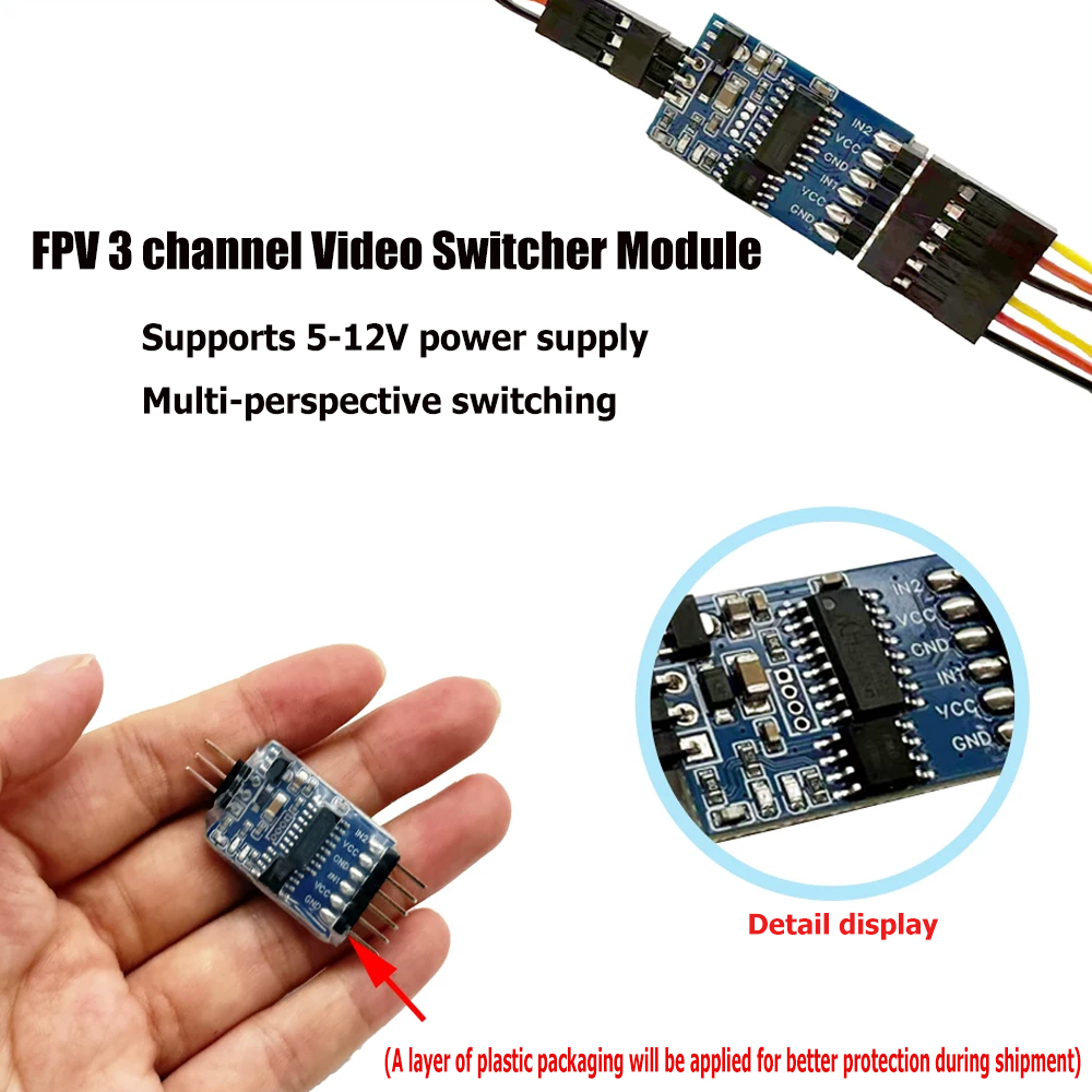 5,8G 3-Kanal-Video-Switcher-Mo – Drone Rc Toy Bewertung und Preis