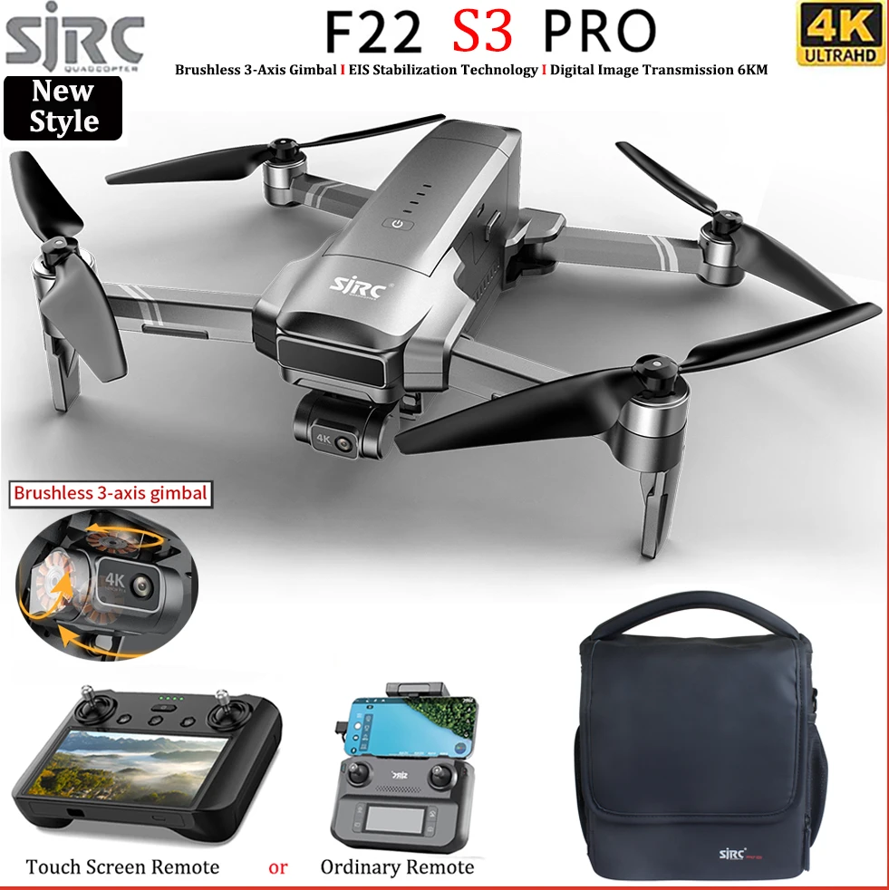 SJRC F22 S3 PRO Drohne mit 4K  – Drone F22 Rc Bewertung und Preis