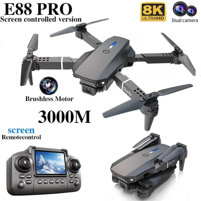 Professionelle E88 PRO Drohne  – Drone Rc Pro Bewertung und Preis