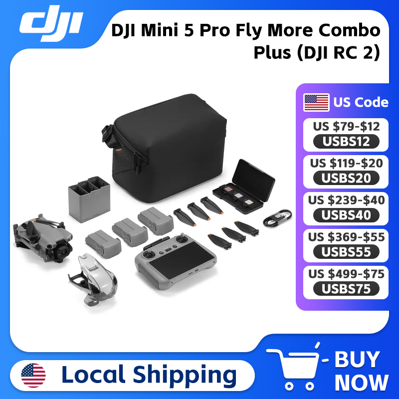 DJI Mini 5 Pro Fly More Combo  – Drone Dji Rc Plus 2 Bewertung und Preis