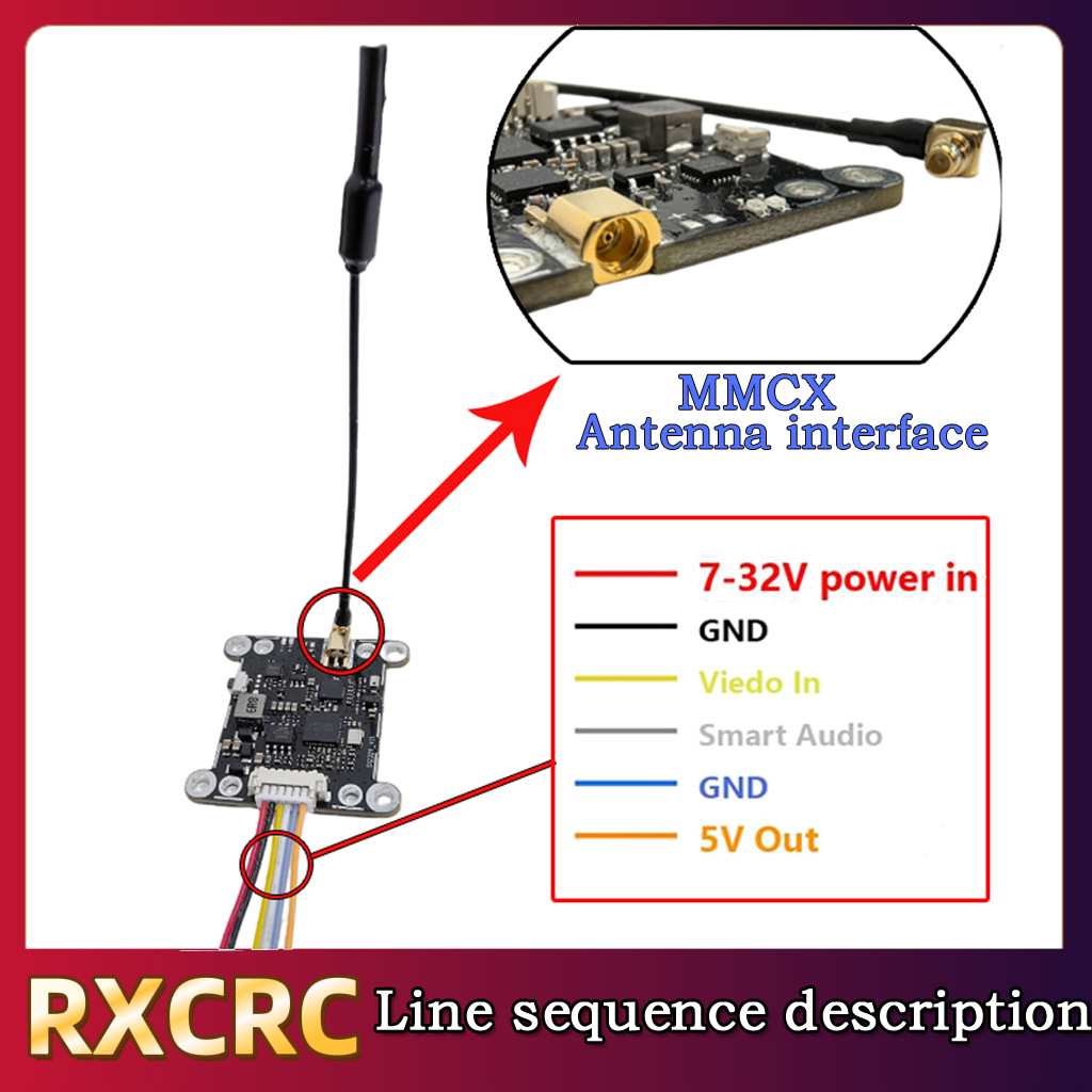 RXCRC 5,8G Modul 48CH 1,6 W VT – Drone Rc Toy Bewertung und Preis
