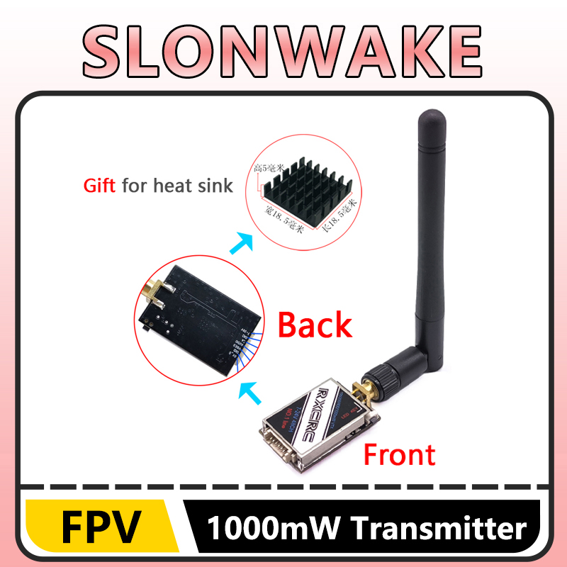 SLONWAKE 5.8G 48CH 1W VTX 100/ – Receiver Rc Drone Bewertung und Preis