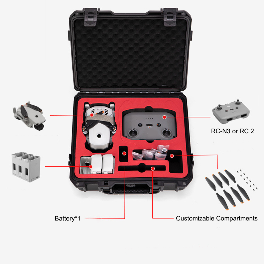 Wasserdichte Hartschalen-Trage – Drone Rc N3 Bewertung und Preis